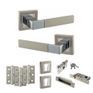 STATUS Montana Door Handle Pack (Euro Lock Set) additional 1