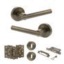 STATUS Nebraska Door Handle Pack (3 Lever Lock Set) additional 28