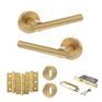 STATUS Nebraska Door Handle Pack (3 Lever Lock Set) additional 10