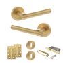 STATUS Nebraska Door Handle Pack (3 Lever Lock Set) additional 6