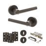 STATUS Nebraska Door Handle Pack (3 Lever Lock Set) additional 14