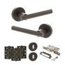 STATUS Nebraska Door Handle Pack (3 Lever Lock Set) additional 16