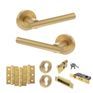 STATUS Nebraska Door Handle Pack (Euro Lock Set) additional 10