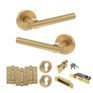 STATUS Nebraska Door Handle Pack (Euro Lock Set) additional 4