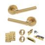 STATUS Nebraska Door Handle Pack (Euro Lock Set) additional 6