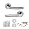 STATUS Nevada Door Handle Pack (3 Lever Lock Set) additional 5