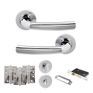 STATUS Nevada Door Handle Pack (Bathroom Set) additional 1