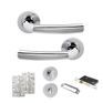 STATUS Nevada Door Handle Pack (Bathroom Set) additional 3