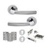 STATUS Nevada Door Handle Pack (Euro Lock Set) additional 2