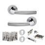 STATUS Nevada Door Handle Pack (Euro Lock Set) additional 4