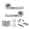 STATUS Nevada Door Handle Pack (Euro Lock Set) additional 8