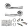 STATUS Nevada Door Handle Pack (Euro Lock Set) additional 10