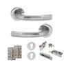 STATUS Nevada Door Handle Pack (Euro Lock Set) additional 12