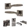 STATUS Oklahoma Door Handle Pack (Bathroom Set) additional 4