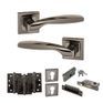 STATUS Oklahoma Door Handle Pack (Euro Lock Set) additional 3