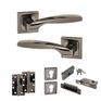 STATUS Oklahoma Door Handle Pack (Euro Lock Set) additional 5
