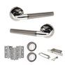 STATUS Tennessee Door Handle Pack (3 Lever Lock Set) additional 1