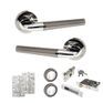 STATUS Tennessee Door Handle Pack (Euro Lock Set) additional 6