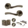 STATUS Texas Door Handle Pack (3 Lever Lock Set) additional 23