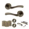 STATUS Texas Door Handle Pack (3 Lever Lock Set) additional 24