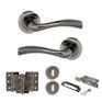 STATUS Texas Door Handle Pack (3 Lever Lock Set) additional 29