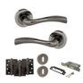 STATUS Texas Door Handle Pack (3 Lever Lock Set) additional 31