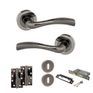 STATUS Texas Door Handle Pack (3 Lever Lock Set) additional 22