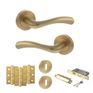 STATUS Texas Door Handle Pack (3 Lever Lock Set) additional 4