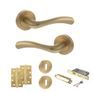 STATUS Texas Door Handle Pack (3 Lever Lock Set) additional 9