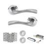STATUS Texas Door Handle Pack (3 Lever Lock Set) additional 10