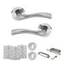 STATUS Texas Door Handle Pack (3 Lever Lock Set) additional 1