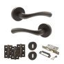 STATUS Texas Door Handle Pack (3 Lever Lock Set) additional 17