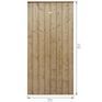 Rowlinson Garden Products - Tongue &amp; Groove Wooden Gate additional 5