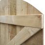 Rowlinson Garden Products - Featheredge Arch Top Wooden Gate additional 3