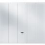 Steel Up &amp; Over Garage Door (Frame Included) - Canopy additional 8
