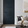 Mendes Black Prefinished Oak ISEO Internal FD30 Fire Door additional 2