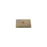 Millhouse Brass Square Cabinet Handle Backplate additional 1