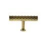 Millhouse Brass Chrysler Diamond T-Bar Cabinet Knob Handle additional 1