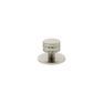 Millhouse Brass Chrysler Diamond Round Cabinet Knob Handle on Backplate additional 5