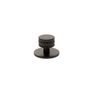 Millhouse Brass Chrysler Diamond Round Cabinet Knob Handle on Backplate additional 6