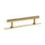 Millhouse Brass Chrysler Diamond T-Bar Cabinet Pull Handle on Backplate additional 16