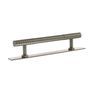 Millhouse Brass Chrysler Diamond T-Bar Cabinet Pull Handle on Backplate additional 15