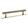 Millhouse Brass Chrysler Diamond T-Bar Cabinet Pull Handle on Backplate additional 13