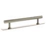 Millhouse Brass Chrysler Diamond T-Bar Cabinet Pull Handle on Backplate additional 9