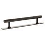 Millhouse Brass Chrysler Diamond T-Bar Cabinet Pull Handle on Backplate additional 8