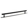 Millhouse Brass Chrysler Diamond T-Bar Cabinet Pull Handle on Backplate additional 6
