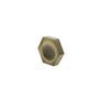 Millhouse Brass Pennington Hexagonal Finger Pull Cabinet Knob Handle additional 1