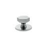 Millhouse Brass Pennington Hexagonal Cabinet Knob Handle on Backplate additional 3
