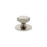 Millhouse Brass Pennington Hexagonal Cabinet Knob Handle on Backplate additional 5