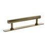 Millhouse Brass Pennington Hexagonal T-Bar Cabinet Pull Handle on Backplate additional 10